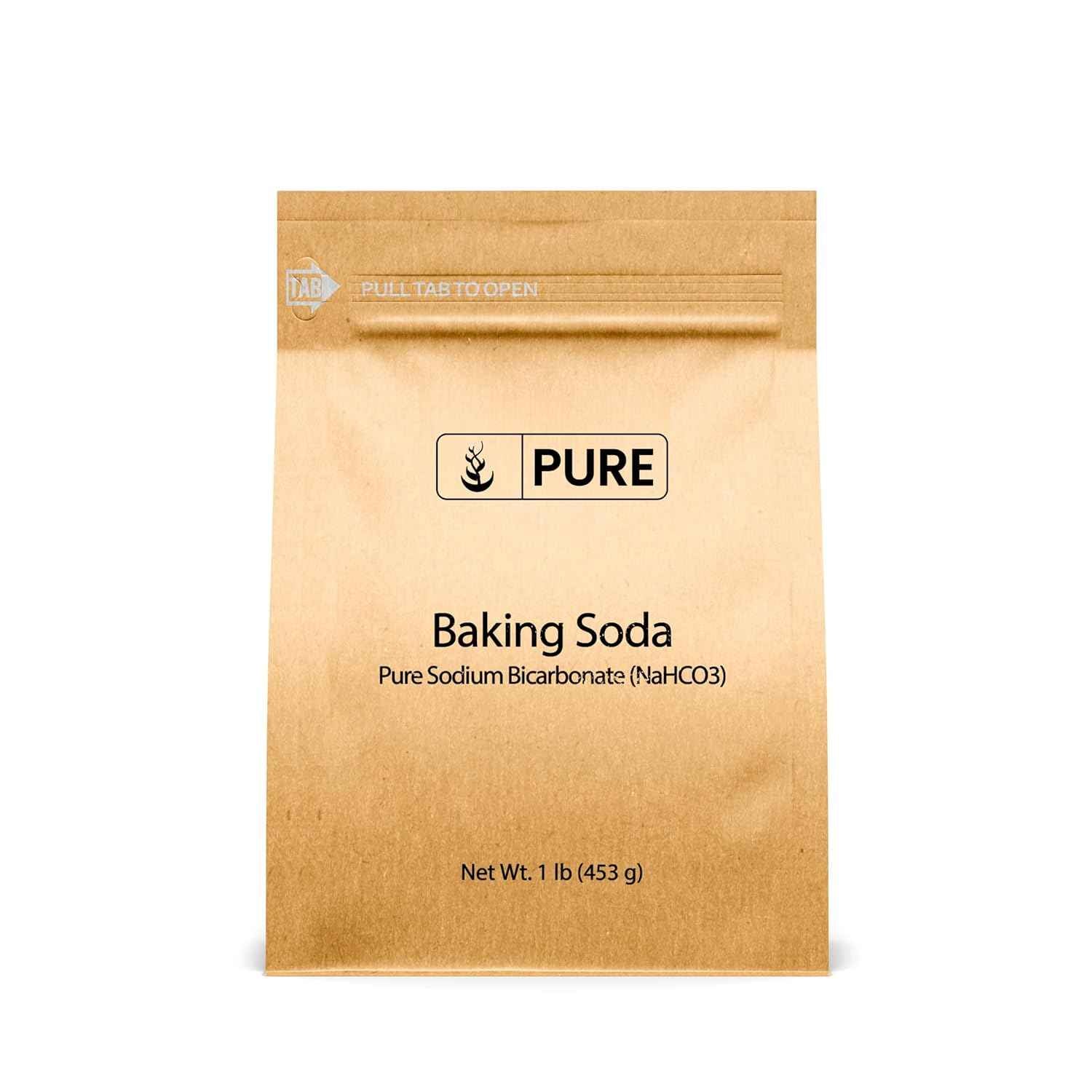 Pure Original Ingredients Baking Soda – Quick-Clean Pantry Staple for Busy Meal Prep Stations