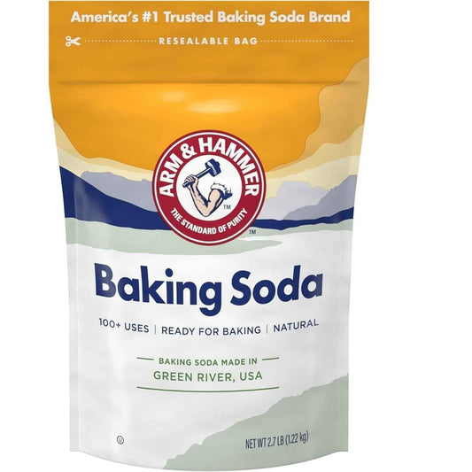 ARM & HAMMER Pure Baking Soda, 7 Lb Bag — Chemical-Free Cleaning Alternative for Sensitive Households