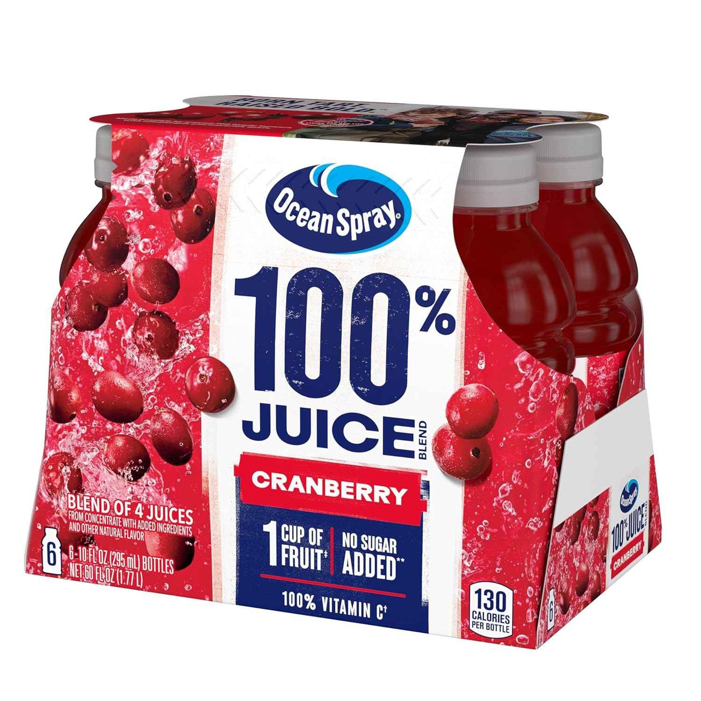 Ocean Spray Cranberry Juice – Travel Size Cocktail Mixer for Picnics and Camping