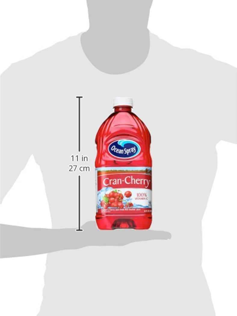 Ocean Spray¨ Cran-Cherry¨ Cranberry Cherry Juice Drink, 64 Fl Oz Bottle, No High Fructose Corn Syrup Family Choice for the Refrigerator Door