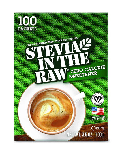 Stevia In The Raw Zero Calorie Packets – Steady Focus Companion for Home Office Coffee and Tea Breaks