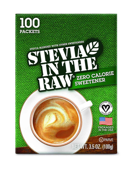 Stevia In The Raw Zero Calorie Packets – Steady Focus Companion for Home Office Coffee and Tea Breaks