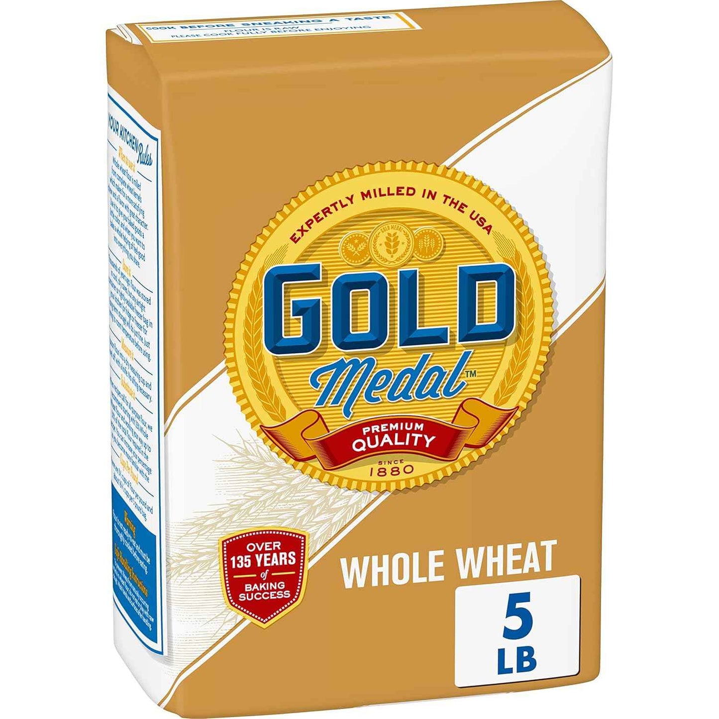 Gold Medal Premium Whole Wheat Flour – Nutritious Pantry Staple for Home Bakers Focused on Whole Grain Wellness
