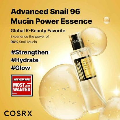 COSRX Snail Mucin Repairing Serum 100ml – Premium Korean Skincare Investment for Fine Line Correction