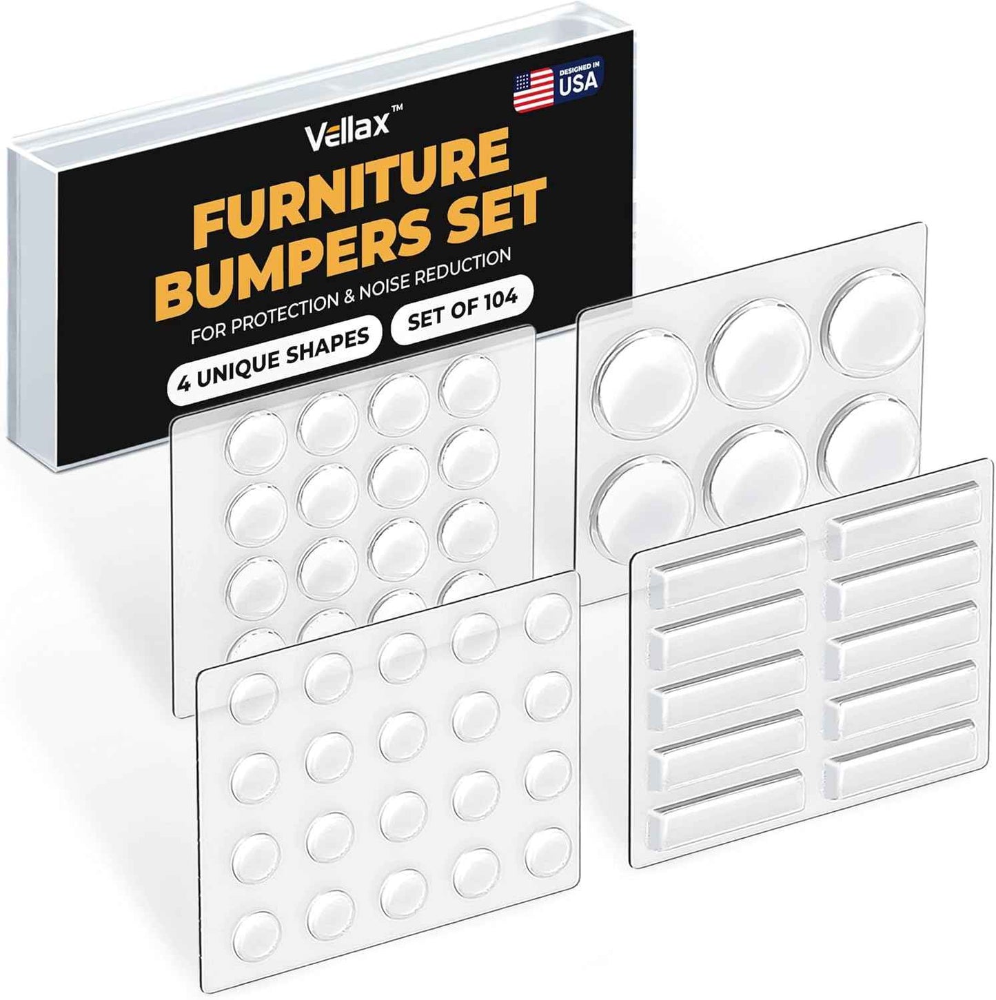 CLEARGRIP Cabinet Bumpers – Safe, Flameless Door Cushion System for Pet-Friendly Homes and Child-Safe Kitchens