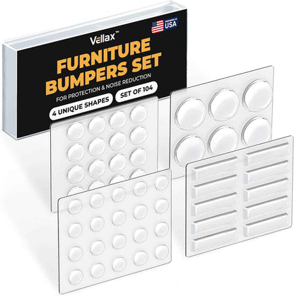CLEARGRIP Cabinet Bumpers – Safe, Flameless Door Cushion System for Pet-Friendly Homes and Child-Safe Kitchens