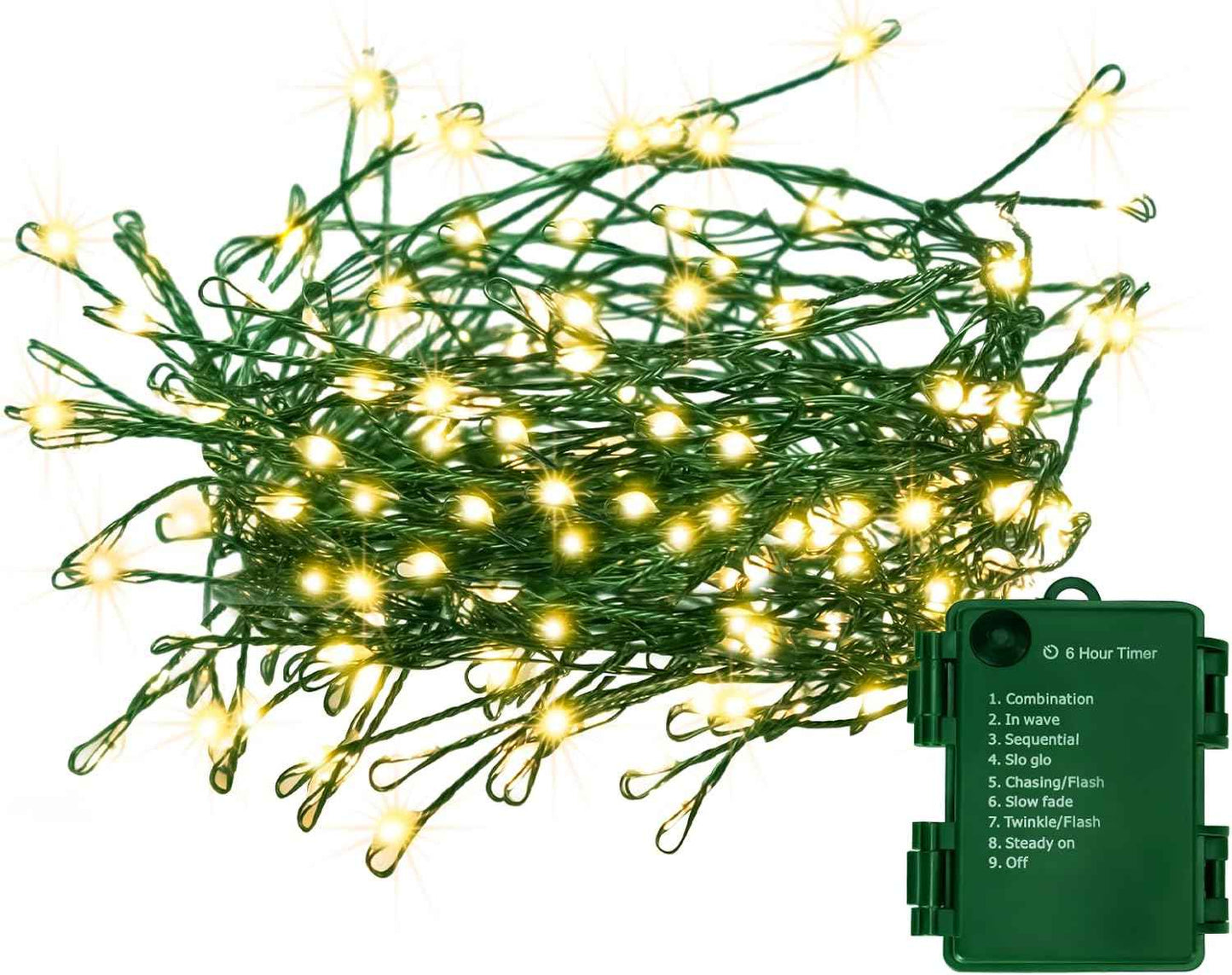 BrightGlow Fairy Lights – Window Frame and Shelf Accent Lighting, Battery Operated Home Decor for Apartments