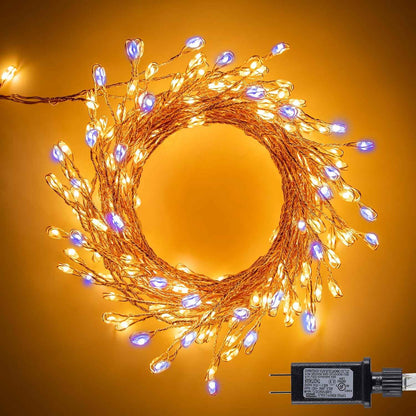 Lumify 200LED Twinkle Lights 10ft – Minimalist String Lights for Clean, Intentional Home Styling and Calm Bedrooms
