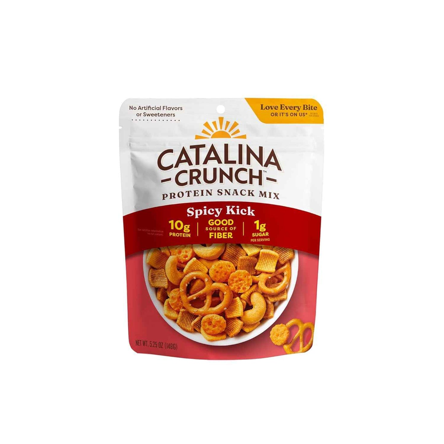 Catalina Crunch Spicy Kick Protein Mix - No-Sugar-Crash Fuel for Home Office and Deep Work Sessions