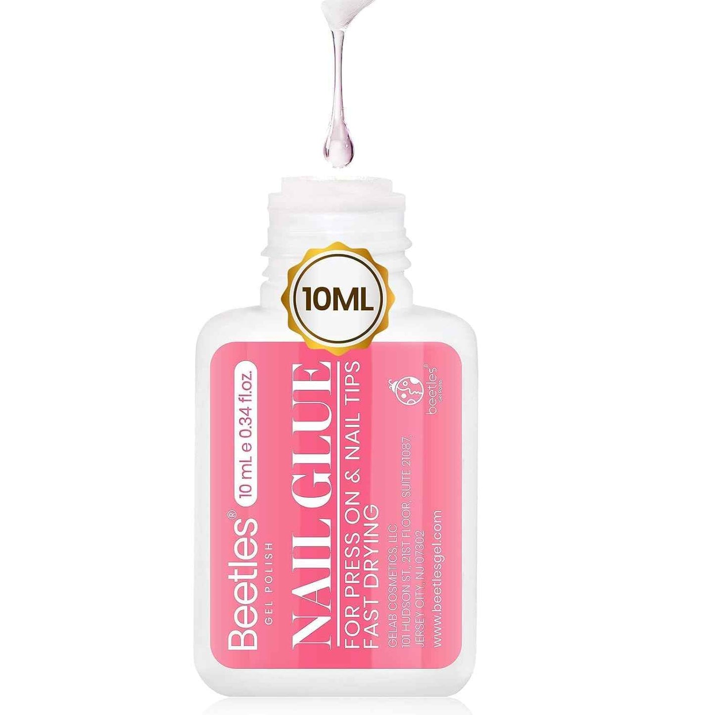 Beetles 10ML Nail Glue – Mindful Beauty Companion for Spa-Style Nail Care in Your Bedroom