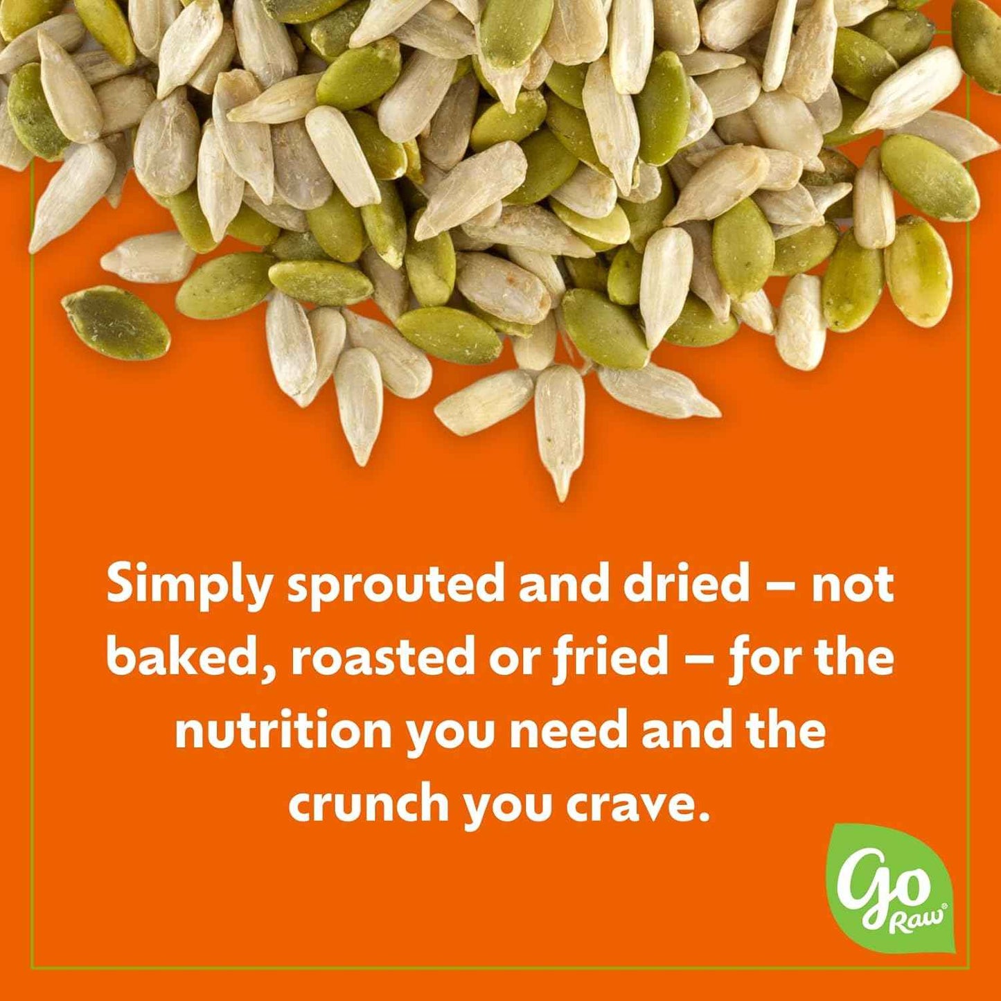 Go Raw Organic Sprouted Pumpkin & Sunflower Seeds – Mindful Keto Pantry Snack for Wellness Routines
