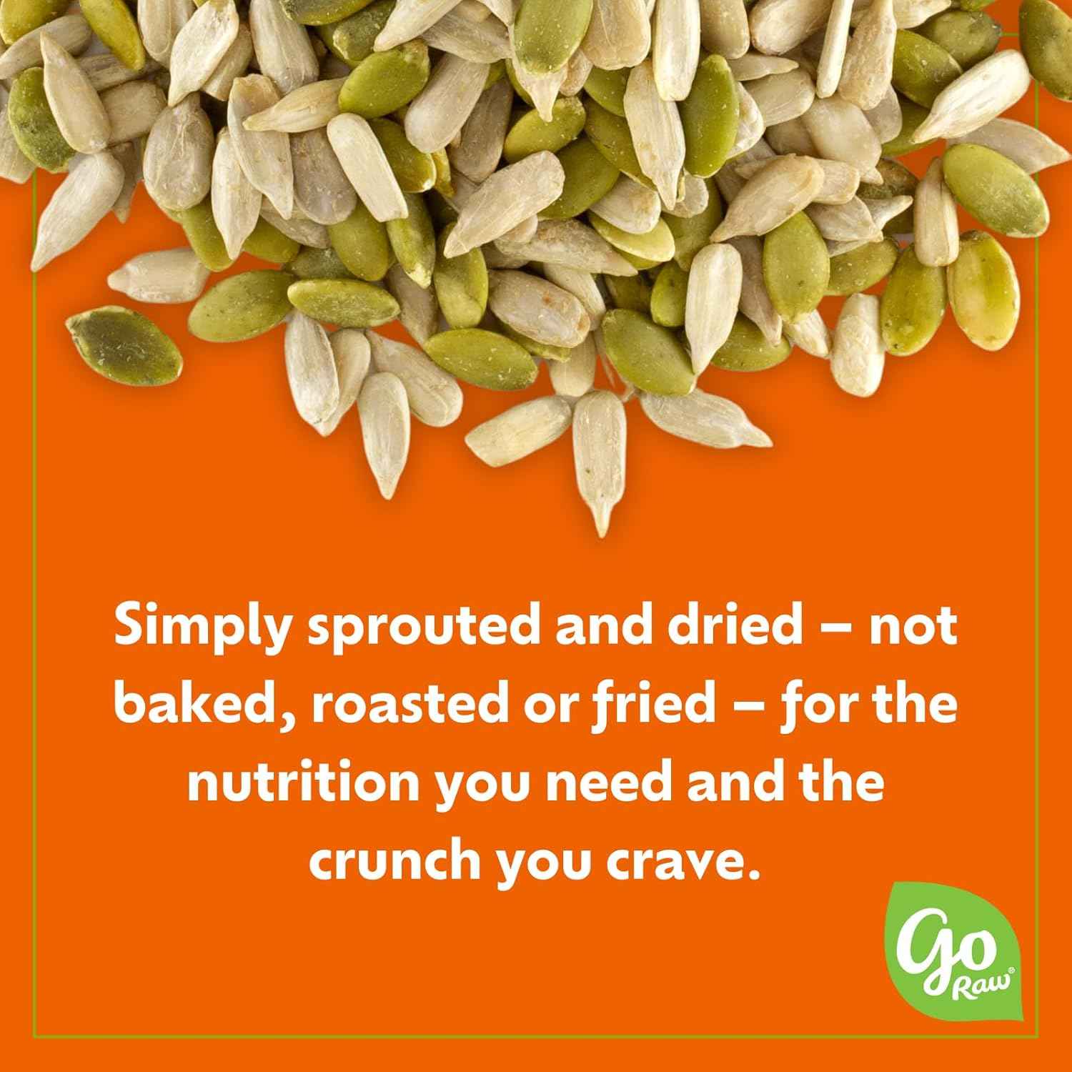 Go Raw Organic Sprouted Pumpkin & Sunflower Seeds – Mindful Keto Pantry Snack for Wellness Routines