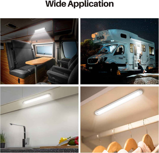CT CAPETRONIX 12V LED Light Bar 4-Pack – Practical Gift for Truckers, RV Owners, and Overlanding Enthusiasts
