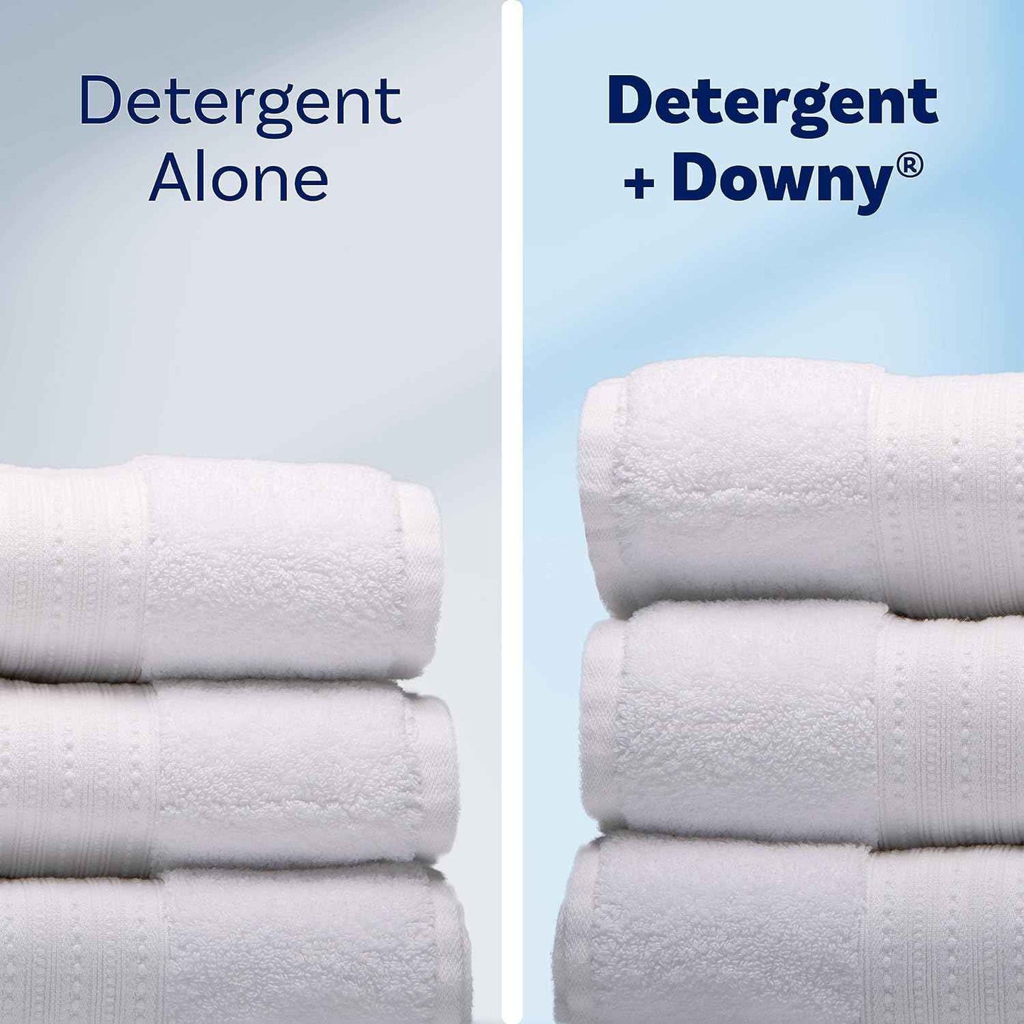 Downy Soft 2 in 1 Softener and Freshener, Clean Breeze Scent, Long-Lasting Comfort Laundry Care for Sensitive Skin and Restful Sleep