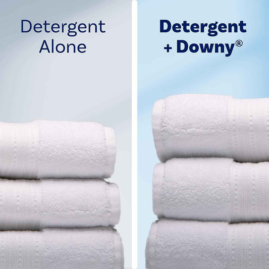 Downy Soft 2 in 1 Softener and Freshener, Clean Breeze Scent, Long-Lasting Comfort Laundry Care for Sensitive Skin and Restful Sleep