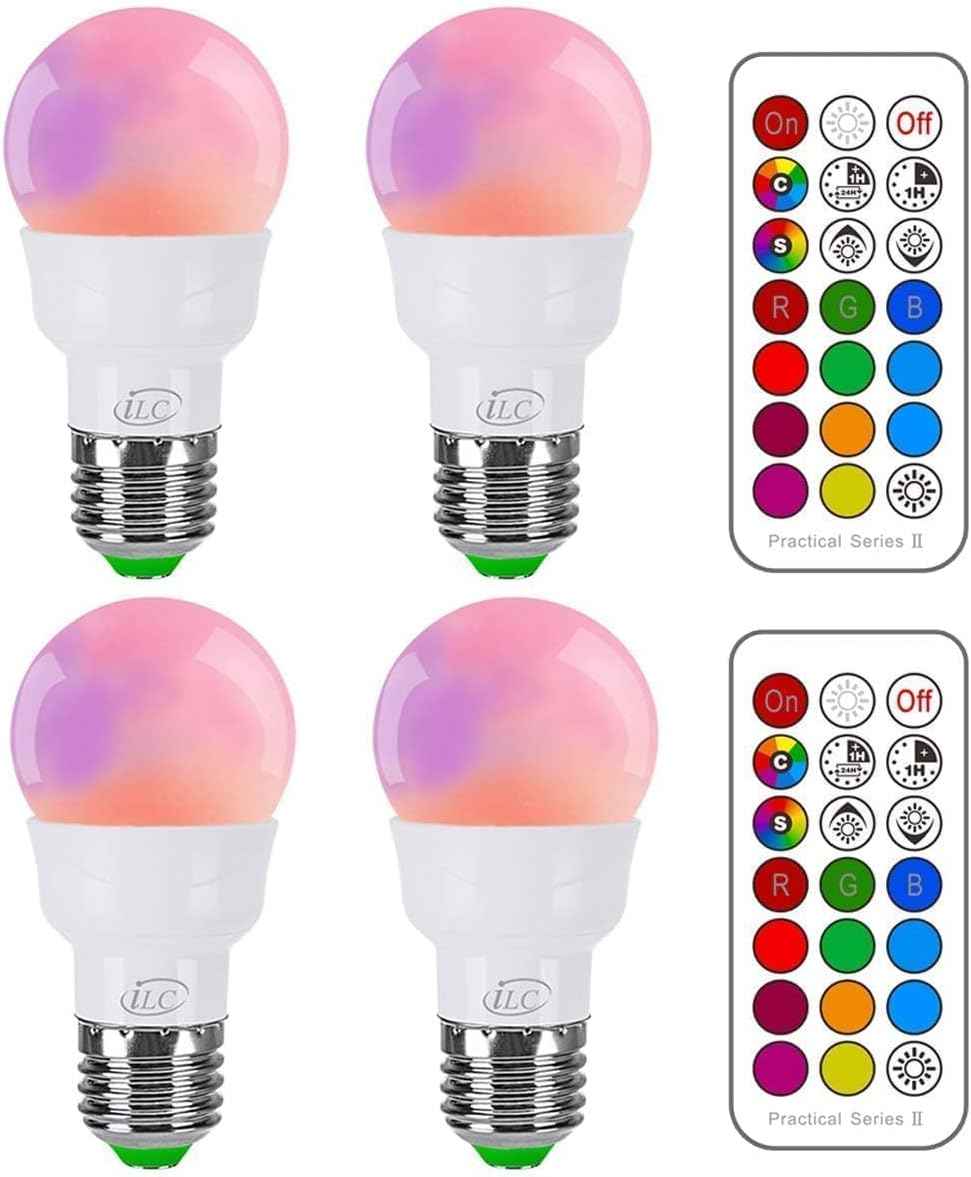 ILC RGB LED Bulb – Thoughtful Birthday Gift for Mom with 12 Color Ambiance