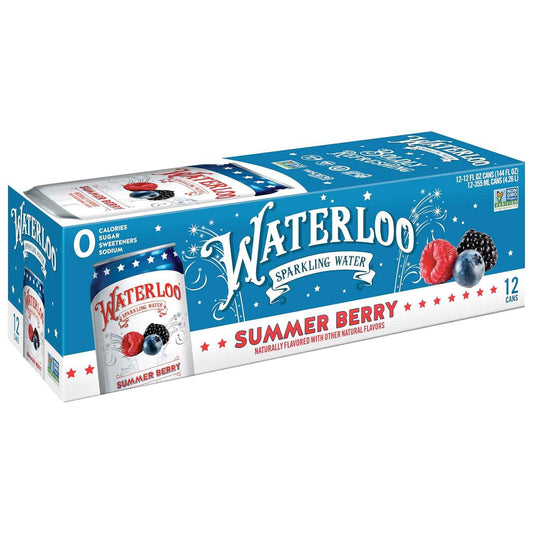 Waterloo Sparkling Water Guava Berry – Thoughtful Sparkling Water Gift for Mom on Mother Day