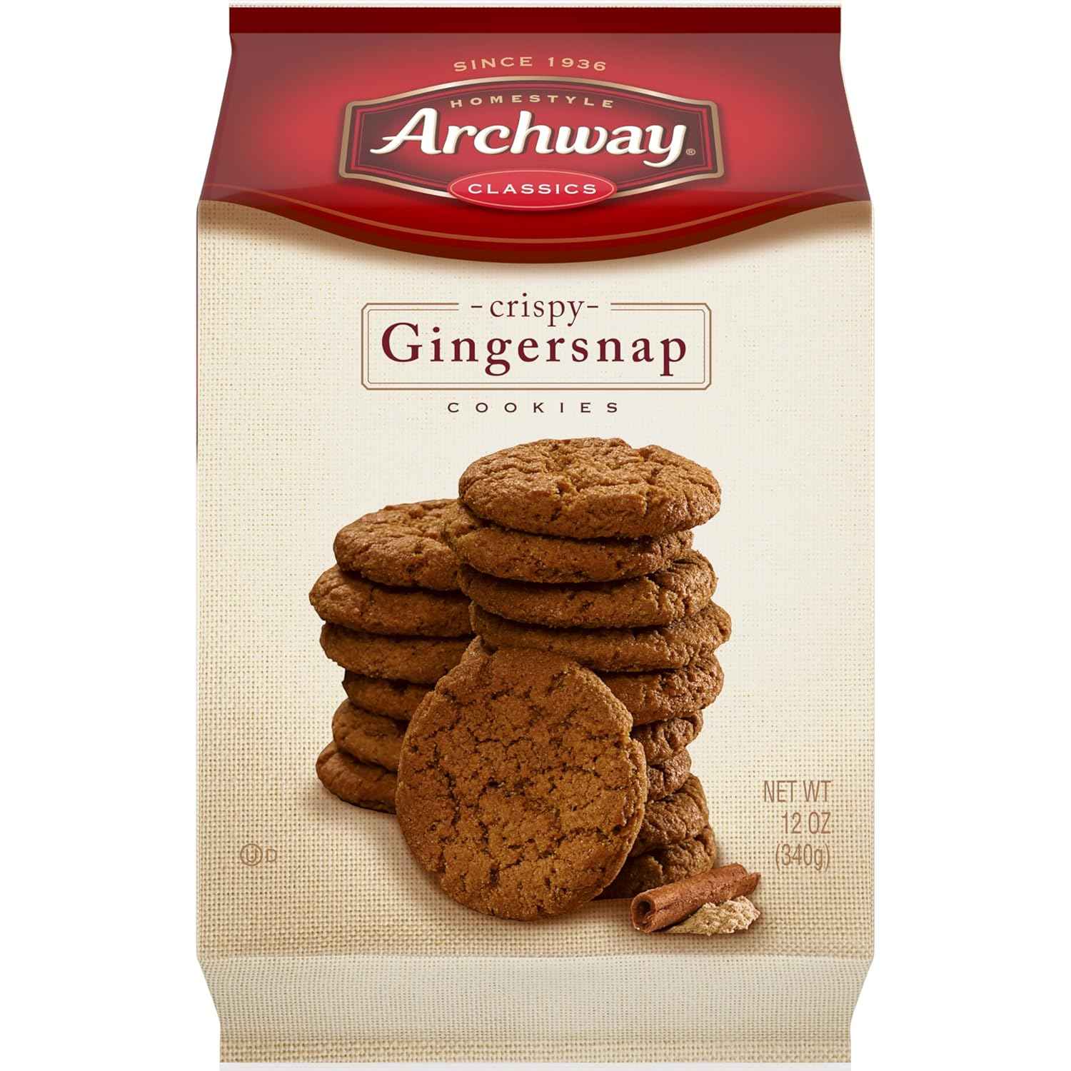 Archway Iced Oatmeal Cookies, 12 oz Grab-and-Go Pantry Pack for School Lunches