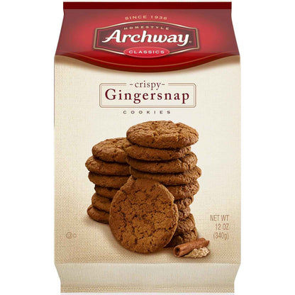 Archway Iced Oatmeal Cookies, 12 oz Grab-and-Go Pantry Pack for School Lunches