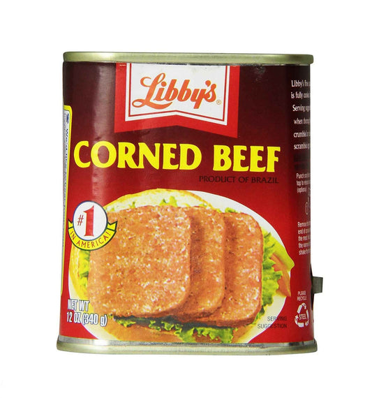Libby's Corned Beef 12 oz – Portable High-Protein Food for Hiking, Camping, and Outdoors