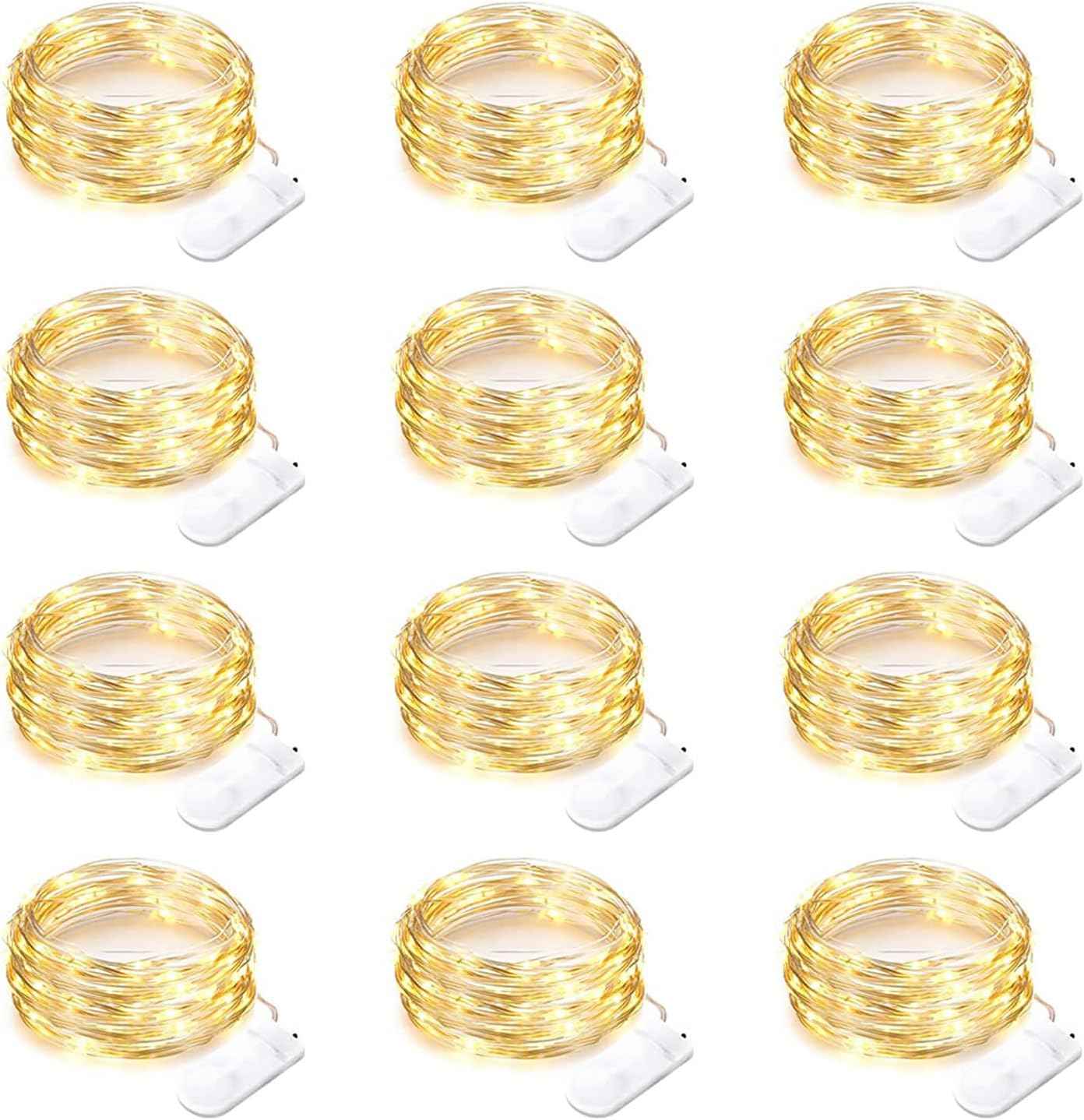 Brightown LED Fairy Lights – Cozy Bedroom String Lights with Flexible Silver Wire for Living Room Aesthetic