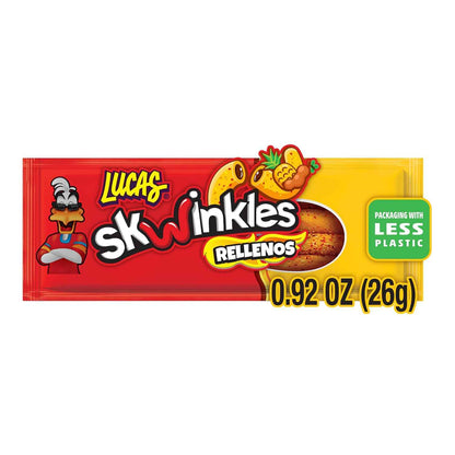 Lucas Skwinkles Pineapple-Tamarind Candy – Portable Mexican Snack for Camping, Hiking, and Picnic Baskets