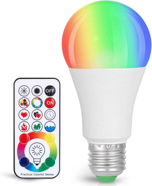 SUNNEST Color Changing Light Bulb – Bedtime Wind Down Ritual Light for Better Sleep, 5700K Warm White with 1–23H Timer