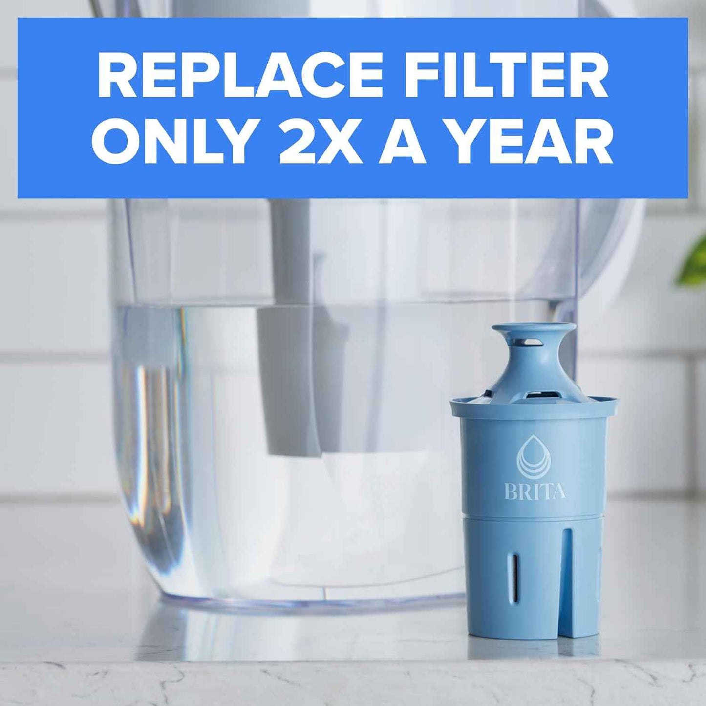 Brita Elite Water Filter Replacements for Pitchers and Dispensers – Better-Tasting Water for the Home Office and Study Desk