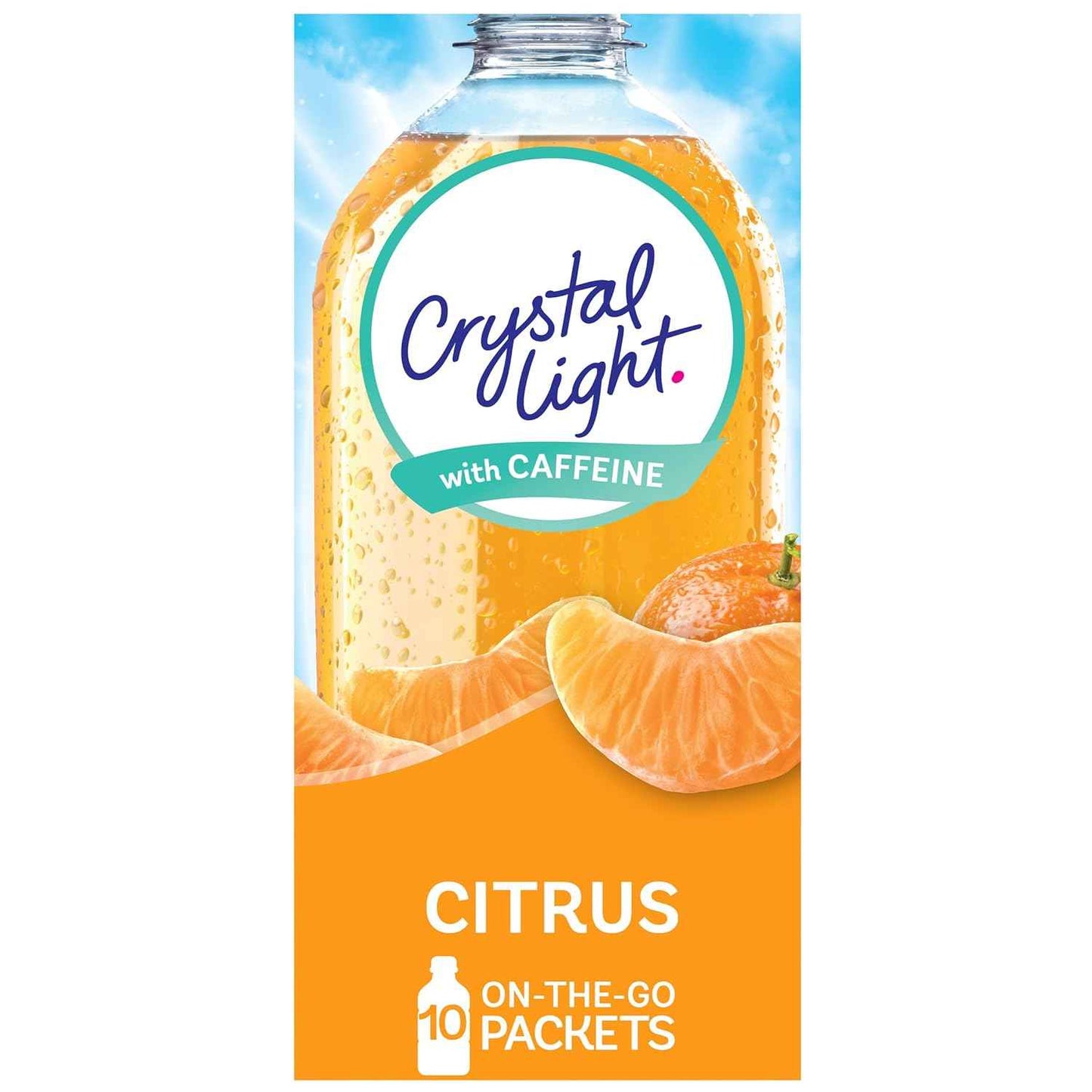 Crystal Light Lemon Iced Tea Sugar-Free Powdered Drink Mix – 5 Calorie Desk Alternative to Soda for Focused Workdays, Bulk 120 Count