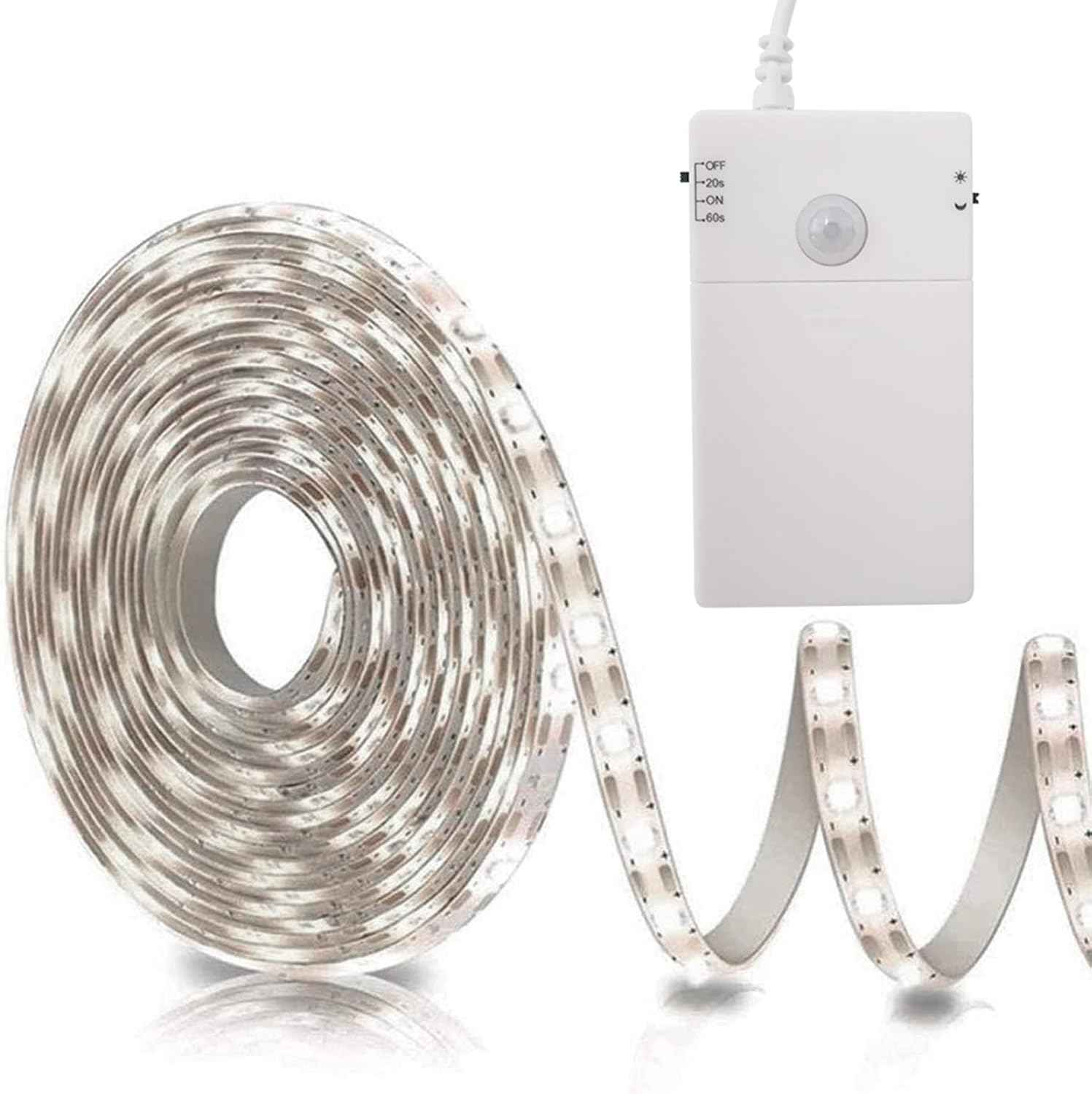 echosari Wireless Motion Strip — Tool Free Minimalist Lighting for Clutter Free Closets and Drawers