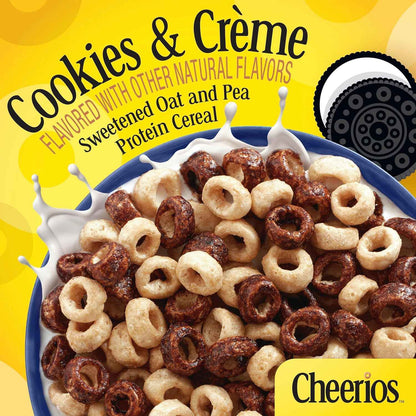 Cheerios Protein Cereal, Cookies and Crème – Quick High-Protein Breakfast for Focused Home Office Mornings