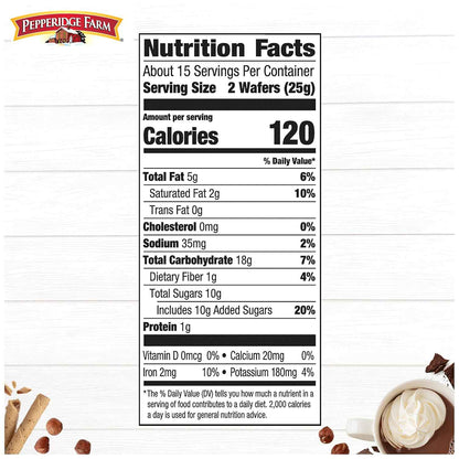 Pepperidge Farm Pirouette Cookies - Ready-to-Give Christmas Stocking Stuffer and Housewarming Gift for Women and Mom