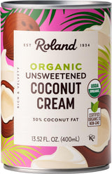 Roland Foods Unsweetened Coconut Cream – Plant-Based Kitchen Essential for Gluten-Free Wellness Recipes and Restorative Meal Prep