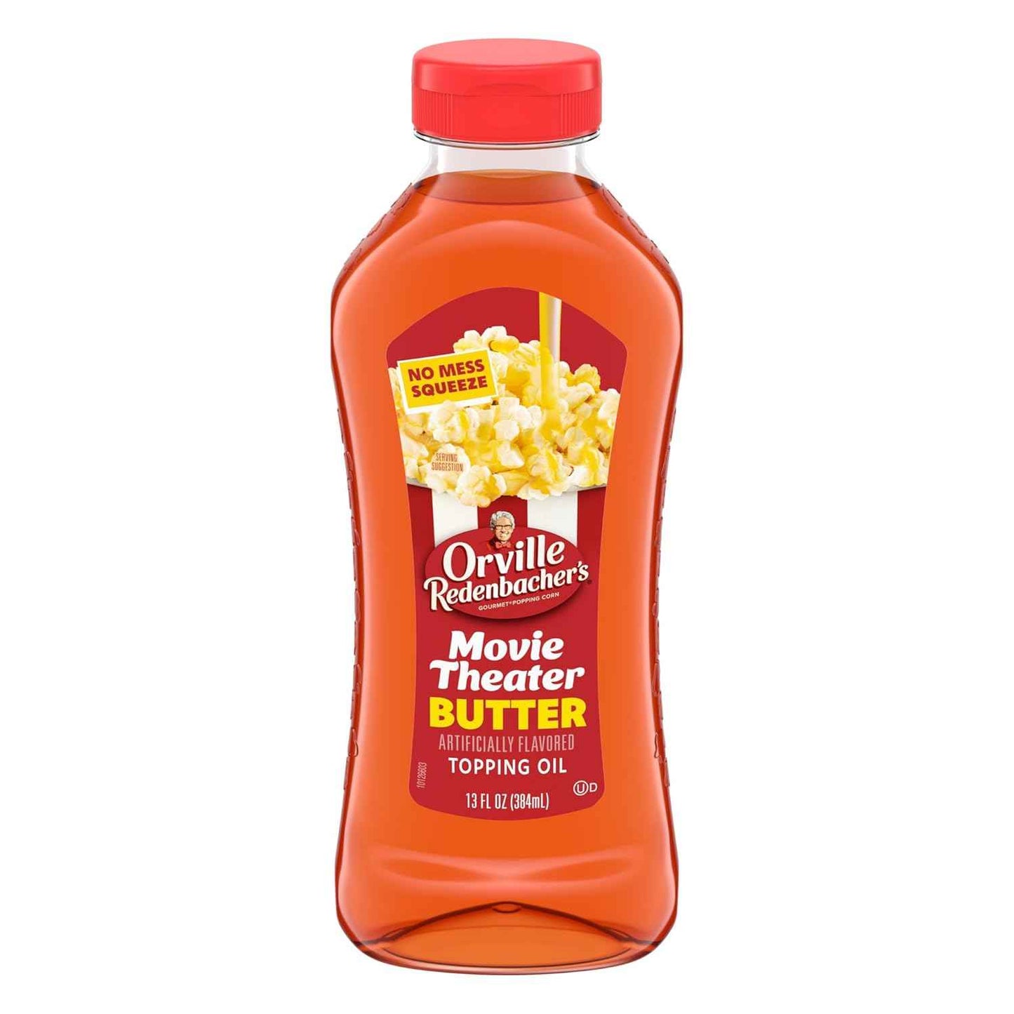Orville Redenbacher's Popcorn Oil Movie Theater Butter Flavor – Portable Squeeze Topping for Patio Movie Nights