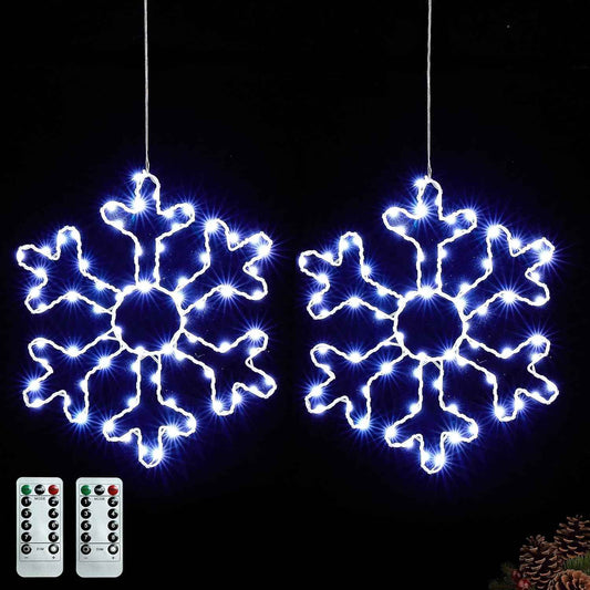 BlcTec Metal Snowflake Wall Lights – Bedroom and Fireplace Mantel Ambiance Upgrade