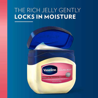 Vaseline Petroleum Jelly Baby Skincare Set – Practical New Parent Gift Basket Essential for Hospital Visits