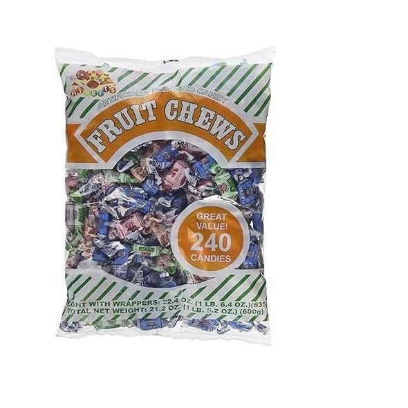 Albert's_Fruit_Chews_-_Assorted_-_Pink_Lemonade_-_Peach_Flavors_(240_Candies)