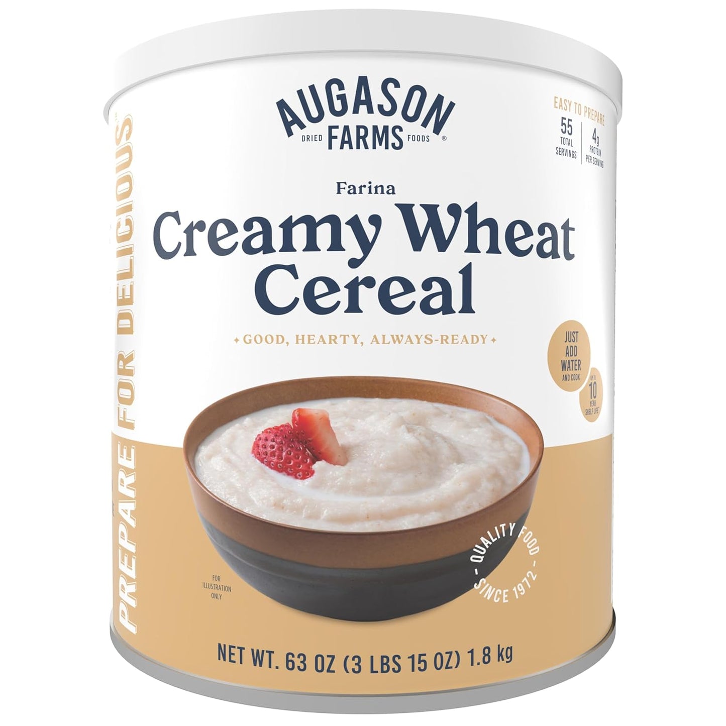 Augason_Farms_Creamy_Wheat_Cereal_Can,_Emergency_Food_Supply,_Everyday_Meals,_55_Servings
