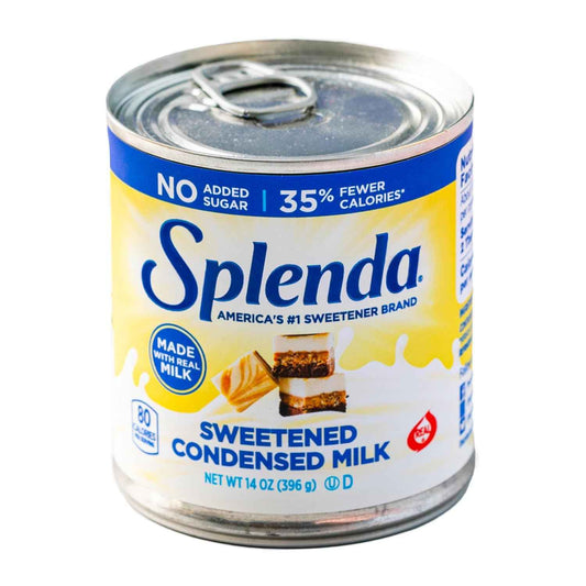 SPLENDA No Sugar Added Condensed Milk – Guilt-Free Coffee Sweetener for Weight Management Routines, 14 oz