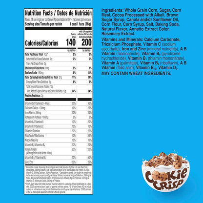 Cookie Crisp Cereal – Simple Ready-to-Eat Breakfast with Just Milk, No Cooking Required