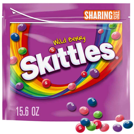 Skittles Original 1 lb Bulk Candy Bag – Affordable Valentine's Day and Birthday Gifting Treat