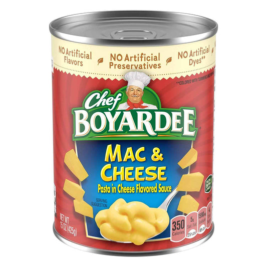 Chef Boyardee Mac & Cheese – Emergency Pantry Can for Power Outages and Storm Kits