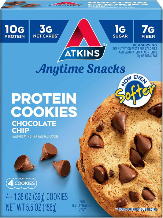 Atkins Protein Cookie – Low-Carb Indulgence for Evening Wind-Down and Macro-Friendly Cravings