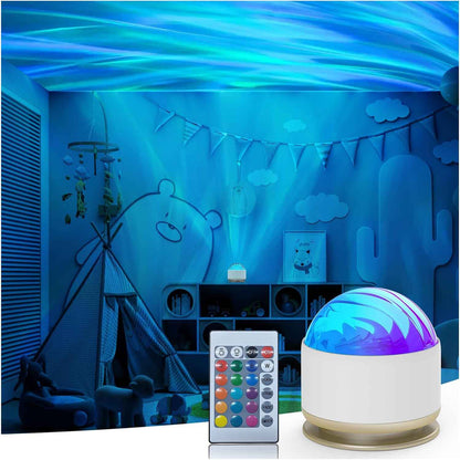 Aurora Light Projector for Meditation Corner – Calming Northern Lights Lamp with Dimmable Mood Setting