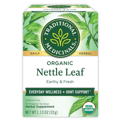 Traditional Medicinals Nettle Leaf Herbal Tea – Clean-Label Daily Brew for the Less-Is-More Kitchen