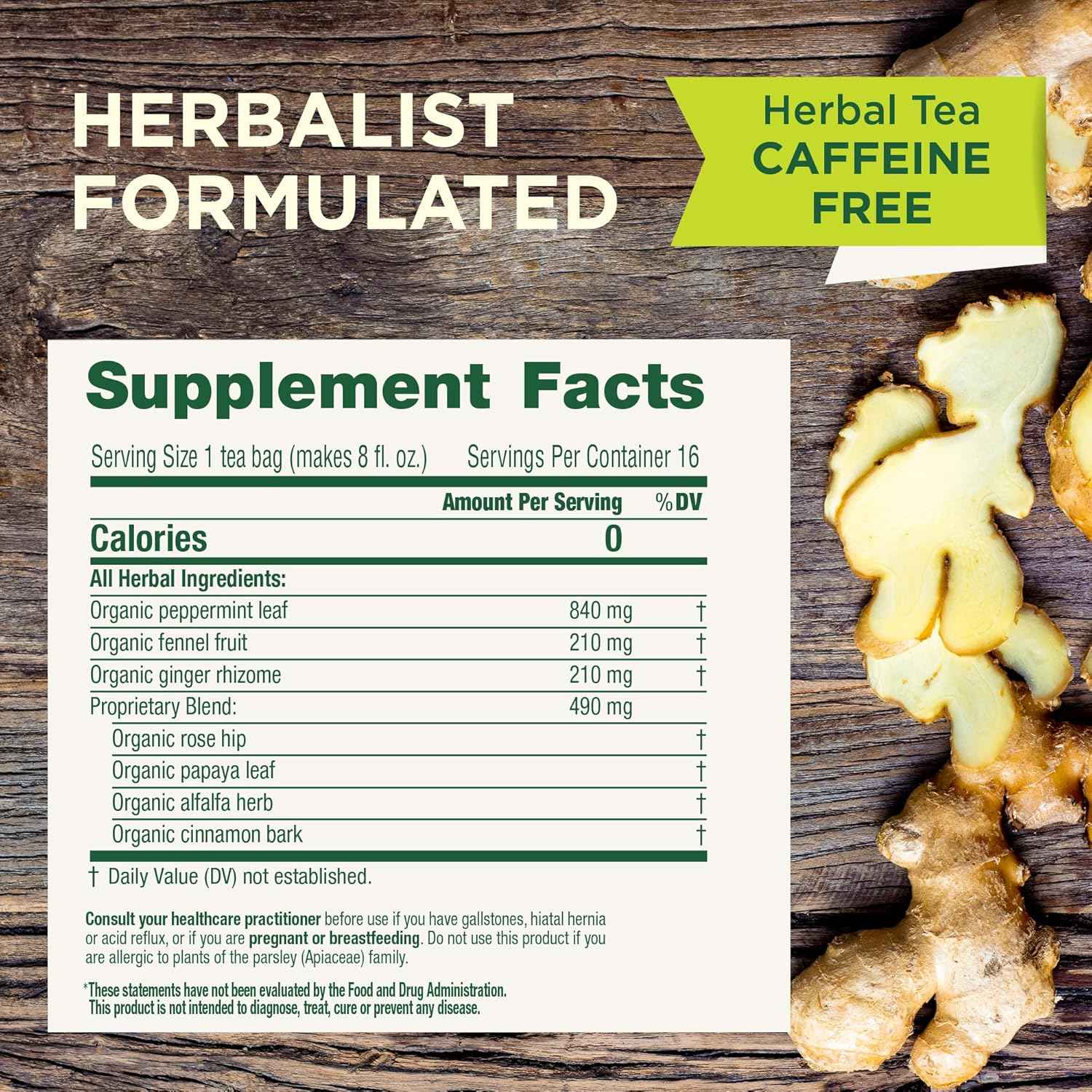Traditional Medicinals Organic Belly Comfort Peppermint Tea – Afternoon Desk Brew to Replace Coffee and Beat the Slump
