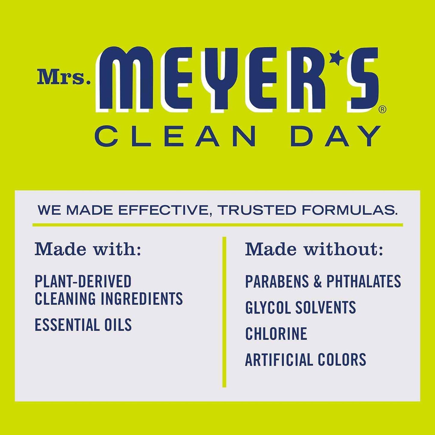 Mrs. Meyer's Clean Day Essential Oil Concentrate – Transform Your Bath & Kitchen into a Spa Sanctuary