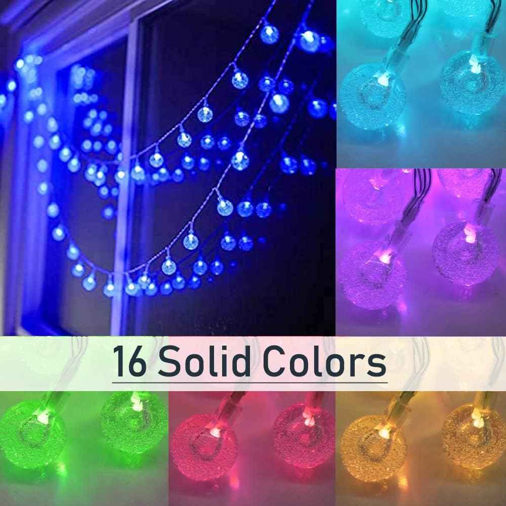 Mocalido Globe String Lights – 50ft Cool-Touch LED Lights for Kids Bedroom, Nursery, and Playroom Decoration