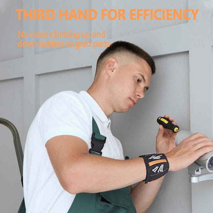 MENDPRO Magnetic Wristband – Outdoor Deck Repair Companion for Garden Shed and Patio Projects
