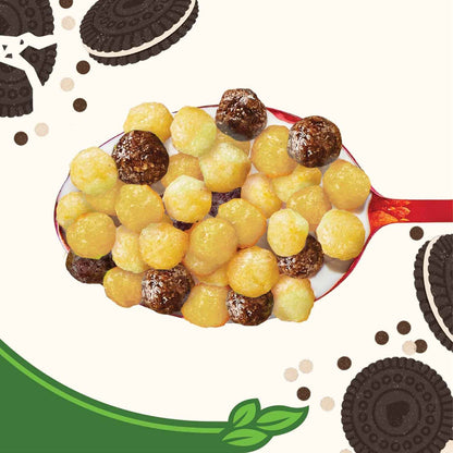 Cascadian Farm Organic Mini Cookies 'n' Crème Cereal – After-School Snack for Hungry Kids in the Kitchen